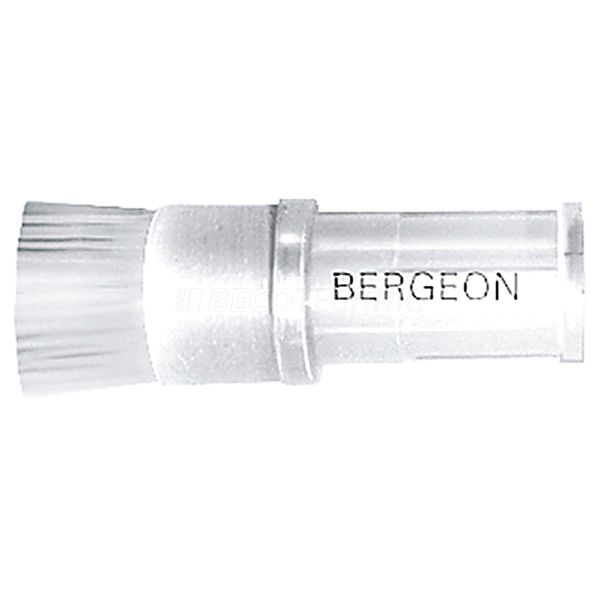 Bergeon 5504-VA14 weiße weiche Bürste, Ø 10 mm