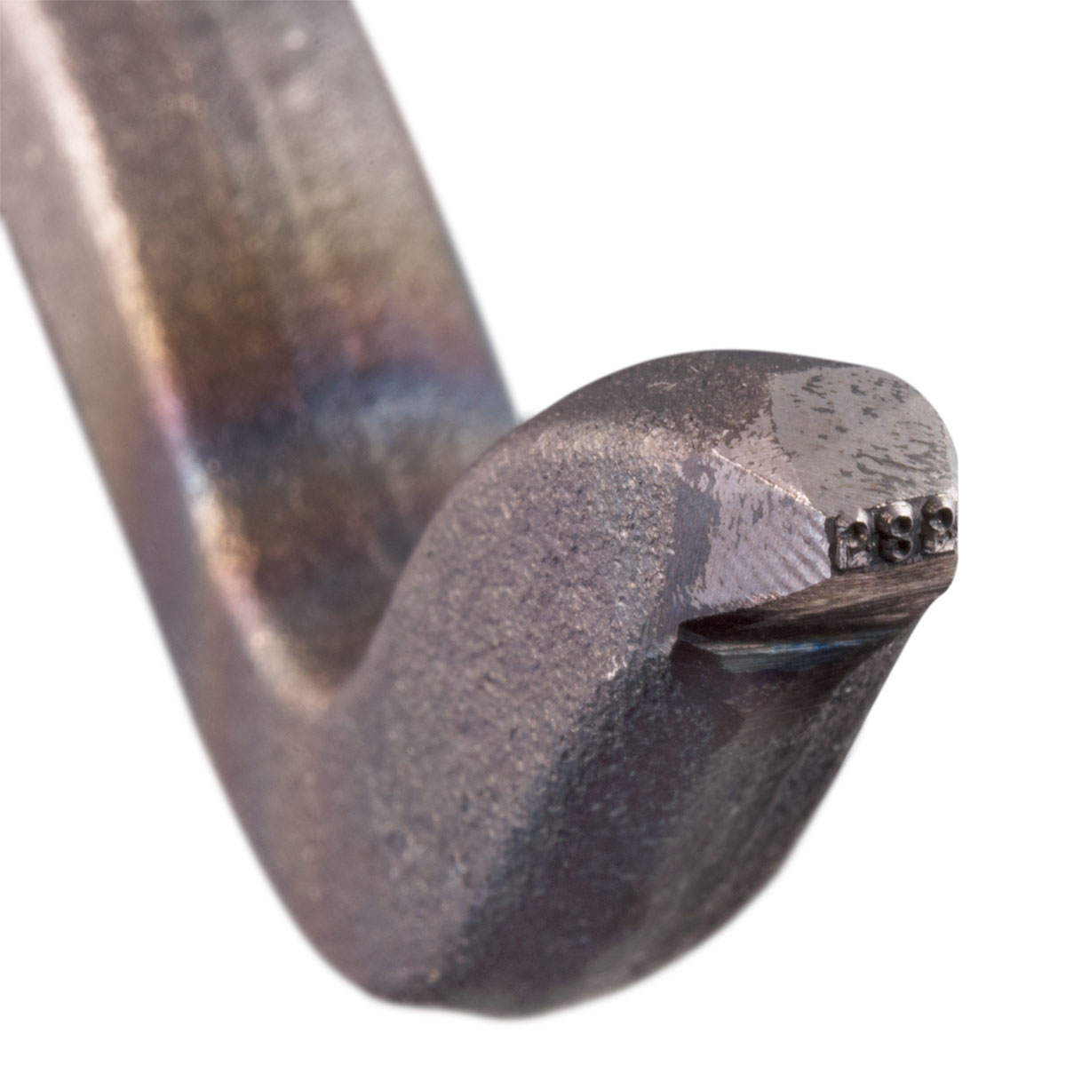 Karatstempel gebogen, 585, Schrifthöhe 1 mm