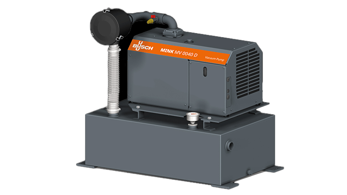 Vakuumsystem Simplex mit Vakuumpumpe VO 0040 B, 380 - 415 V, 50 Hz