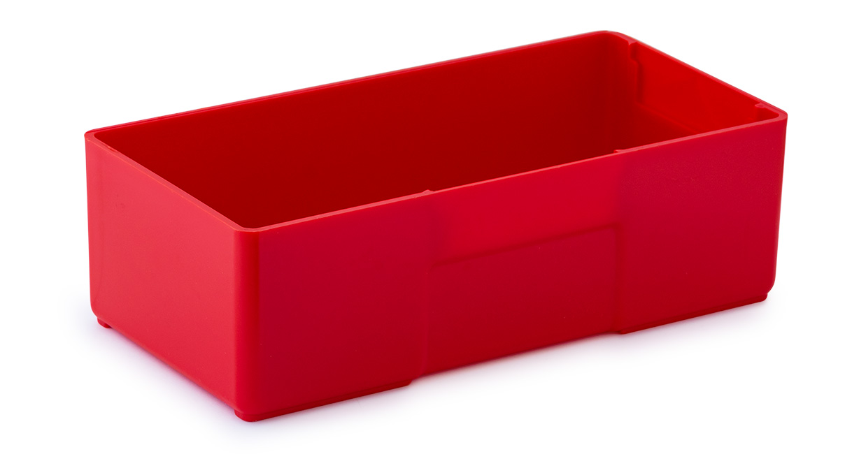 Lista Einsatzkasten, 4,5 x 9 E, für 75 mm Fronthöhe, 6 Stück