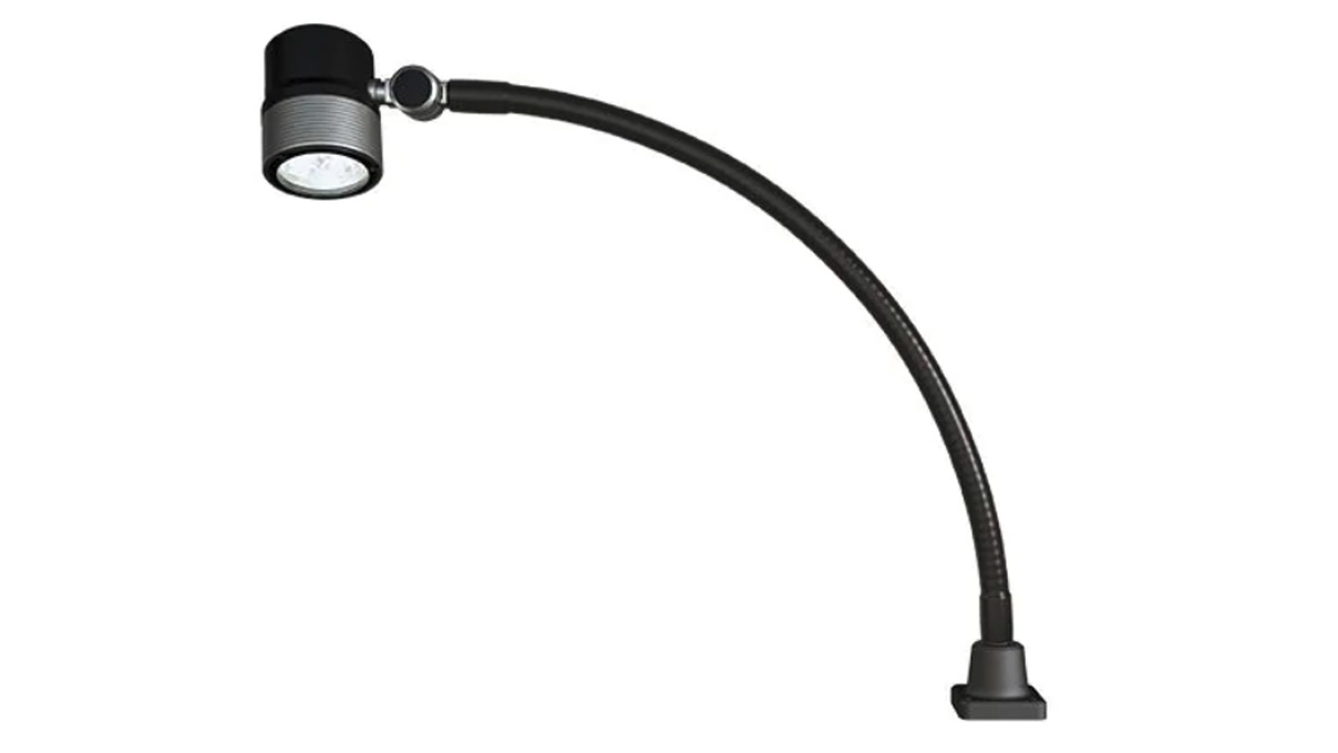Waldmann Rocia.focus Flexschlauchleuchte, CH-Variante, schwarz, 5000 K, Abstrahlwinkel 10°, 8 W