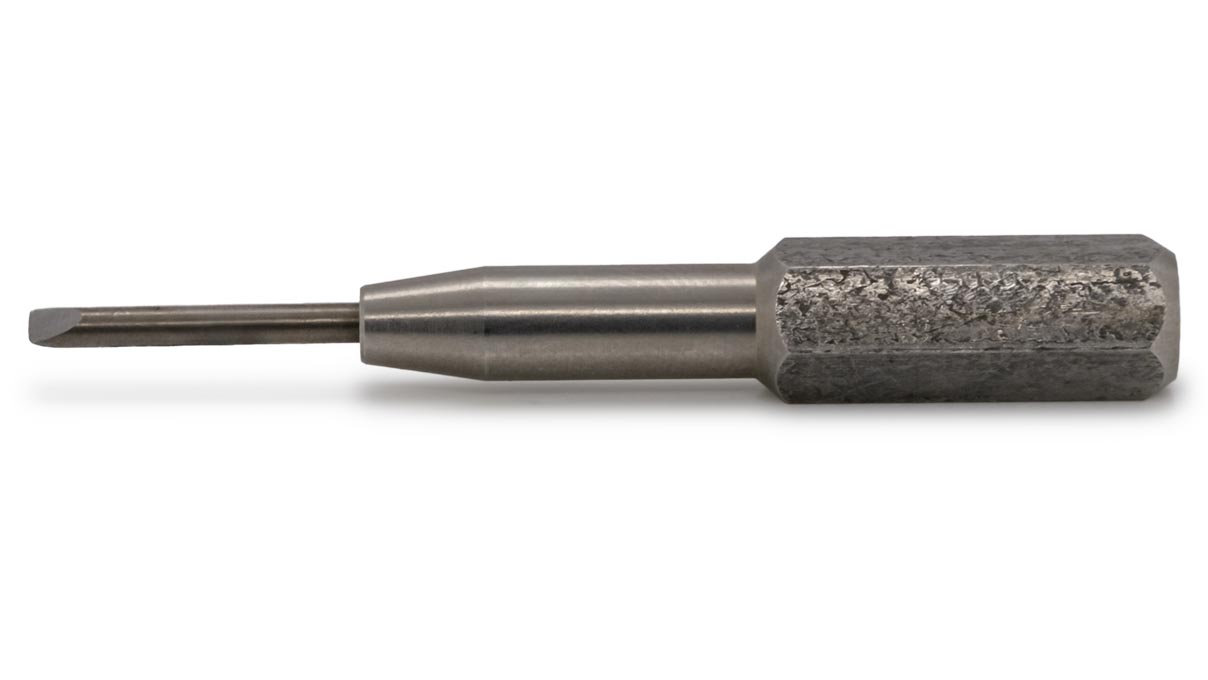 Schraubendreherklinge, Ø 1,8 mm, mit 1/4"-Sechskant-Bit