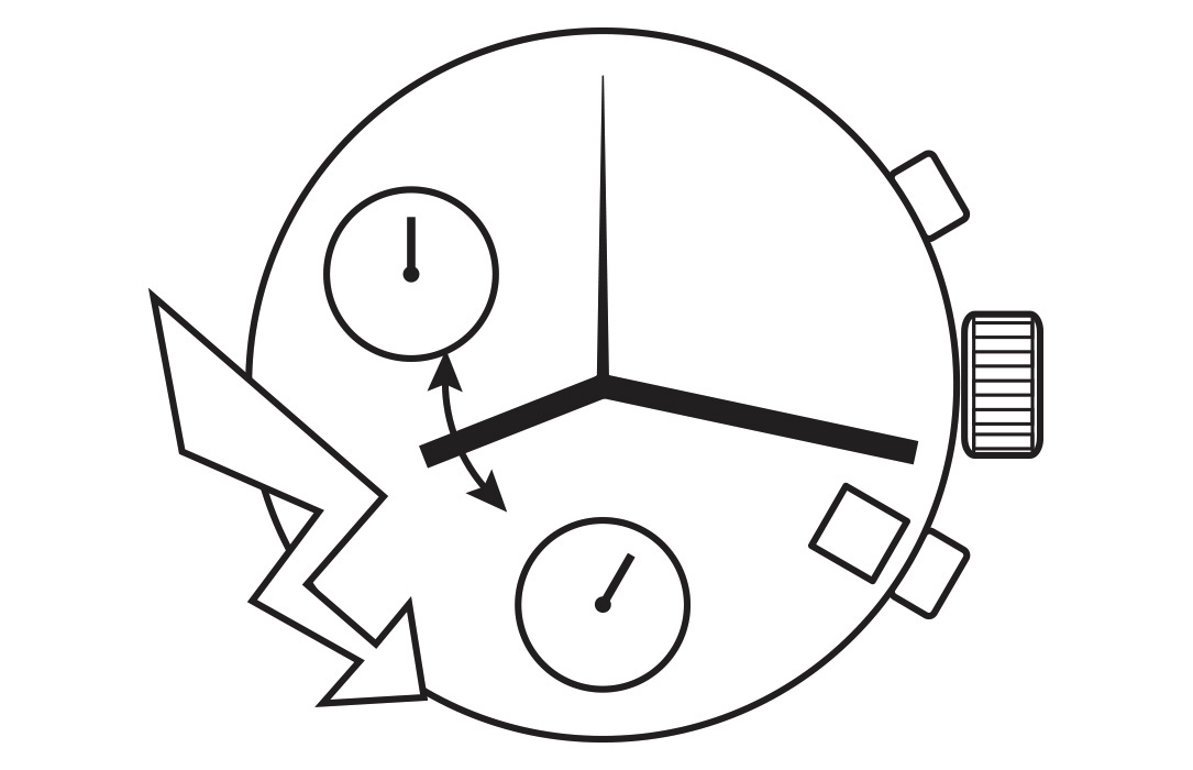 AU-Werk ETA 251.474 H1 10 1/2''' DATE4 SS, ADD, SPLIT, 60SEC, 30SEC Quarz (394 | SR936SW) - HeavyDrive - XB