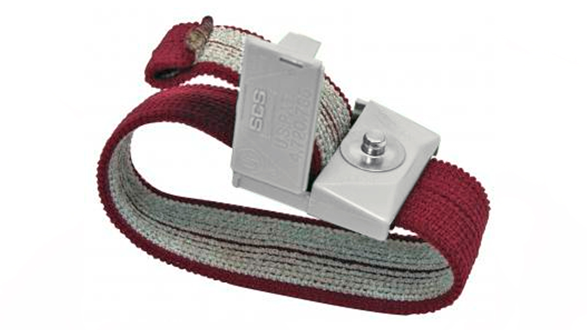 3M Handgelenkband ESD, Typ 2204, dunkelrot