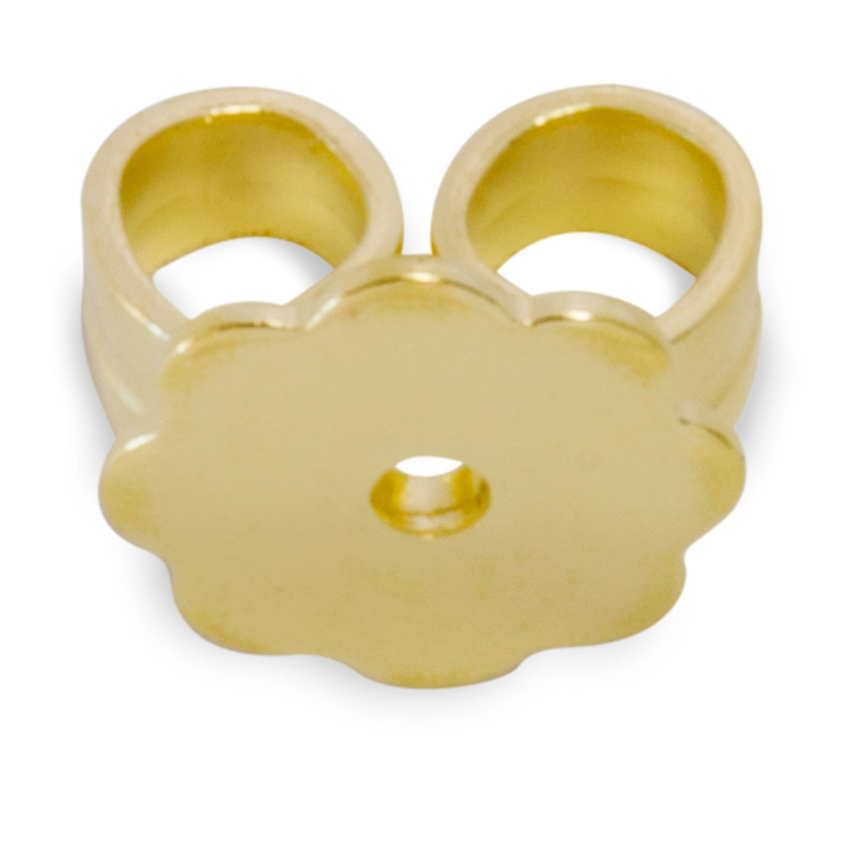 Klemm-Muttern mit Platte 750/- GG Ø 6,0 mm