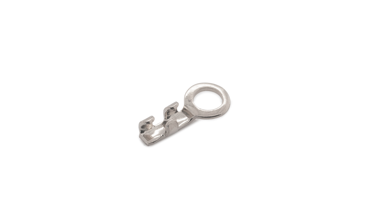 Endkappen für Perlseide und Draht, 925/- Silber, Innen-Ø 0,5 mm, 100 Stück