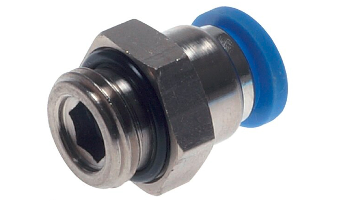 Gerader Steckanschluss G 1/2"-12 mm, IQS-Standard