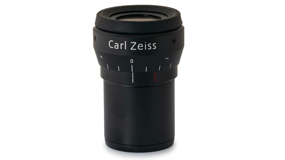 Zeiss Okular 16x/16 Br foc für Stemi Steromikroskope, max. Sehfeldzahl 16 mm