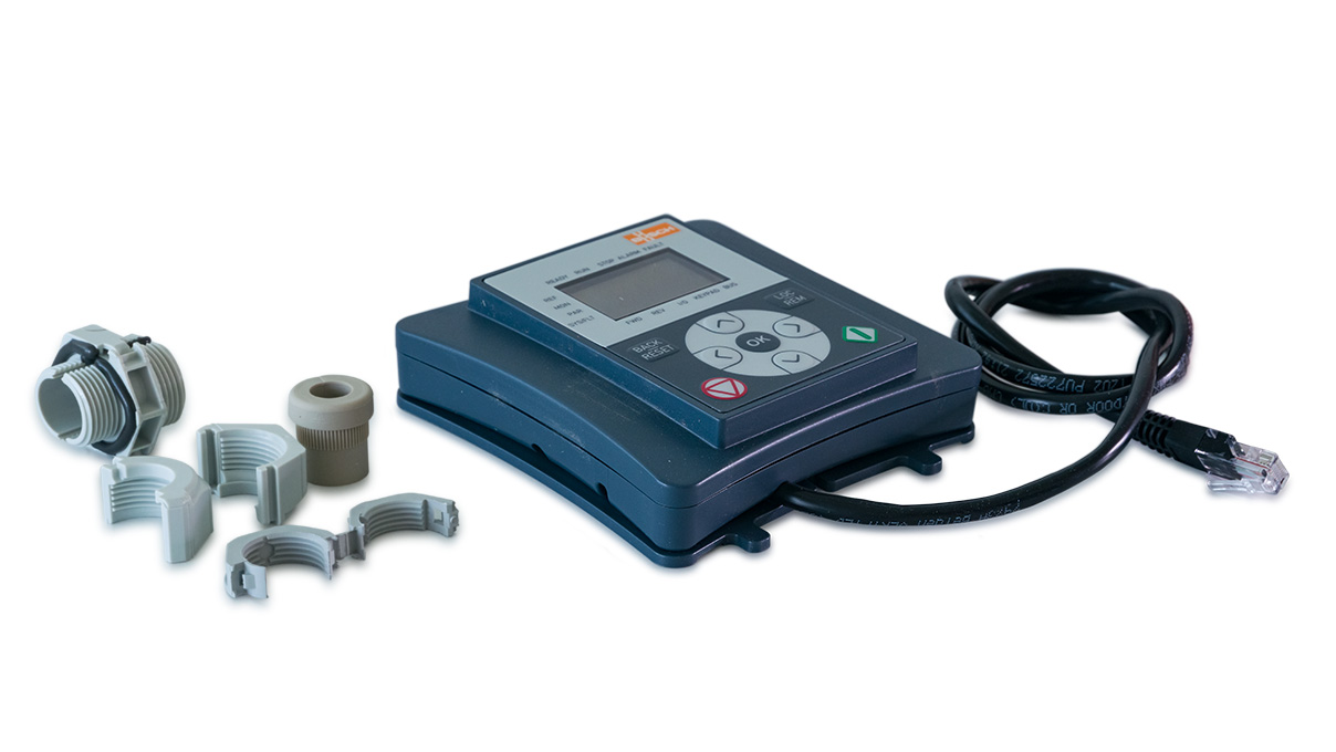 Keypad zur Regelung des Enddrucks für Vakuumsystem Simplex VO 0080 B