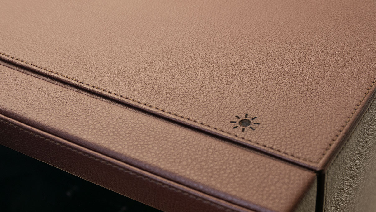 BLDC-B04 Uhrenbeweger für 4 Uhren, dunkelbraun, B-Ware