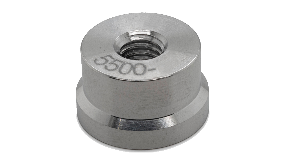 Bergeon 5500-40-E unterer Einpressstempel, plan, umkehrbar, Ø 56 / 54 mm