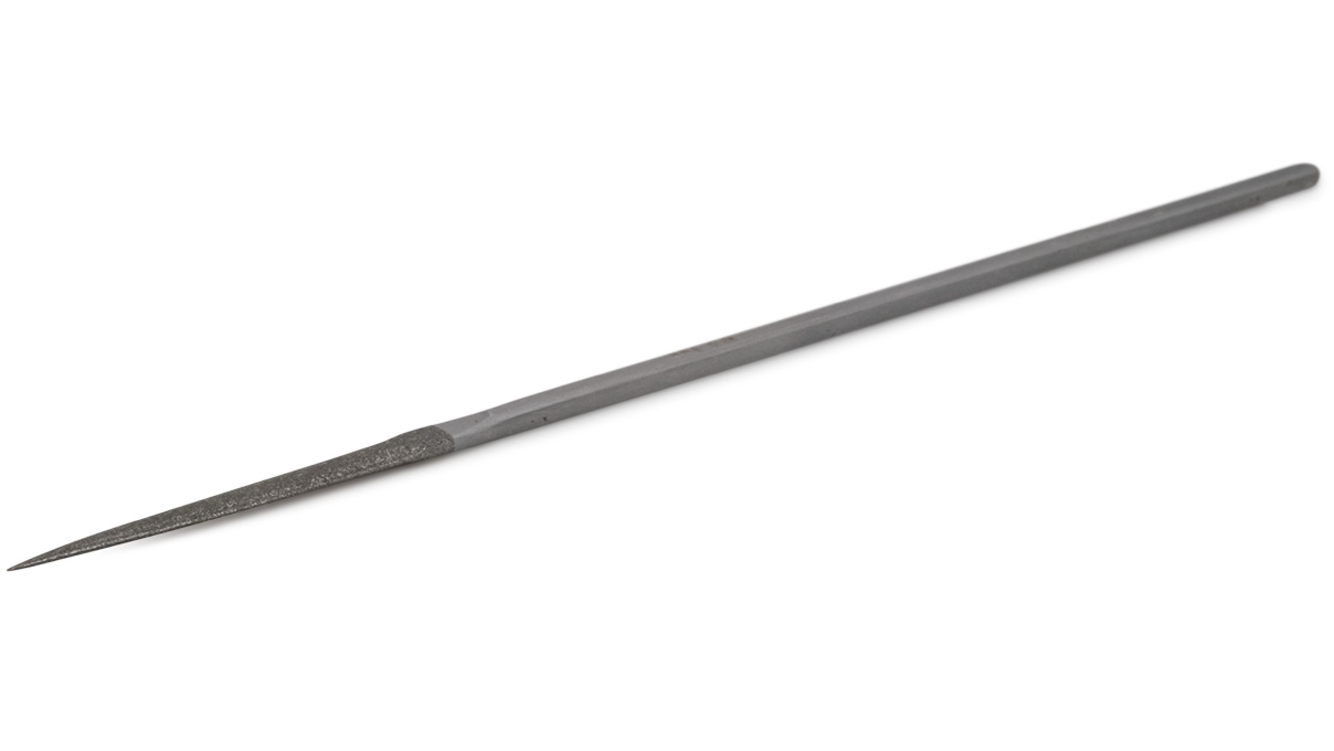 Diamant-Nadelfeile, Vogelzunge, Körnung D 46, Belag 40 mm, Länge 140 mm