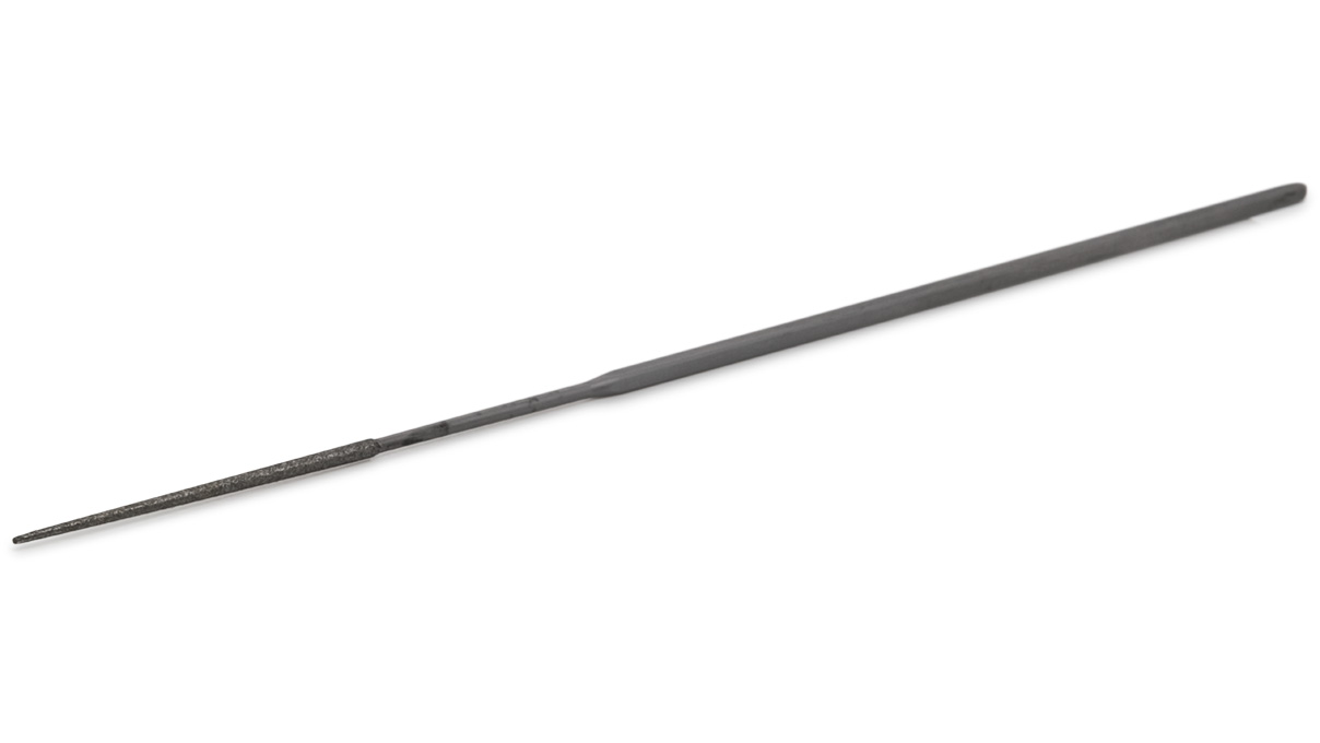 Diamant-Nadelfeile, rund, Körnung D 46, Belag 40 mm, Länge 140 mm