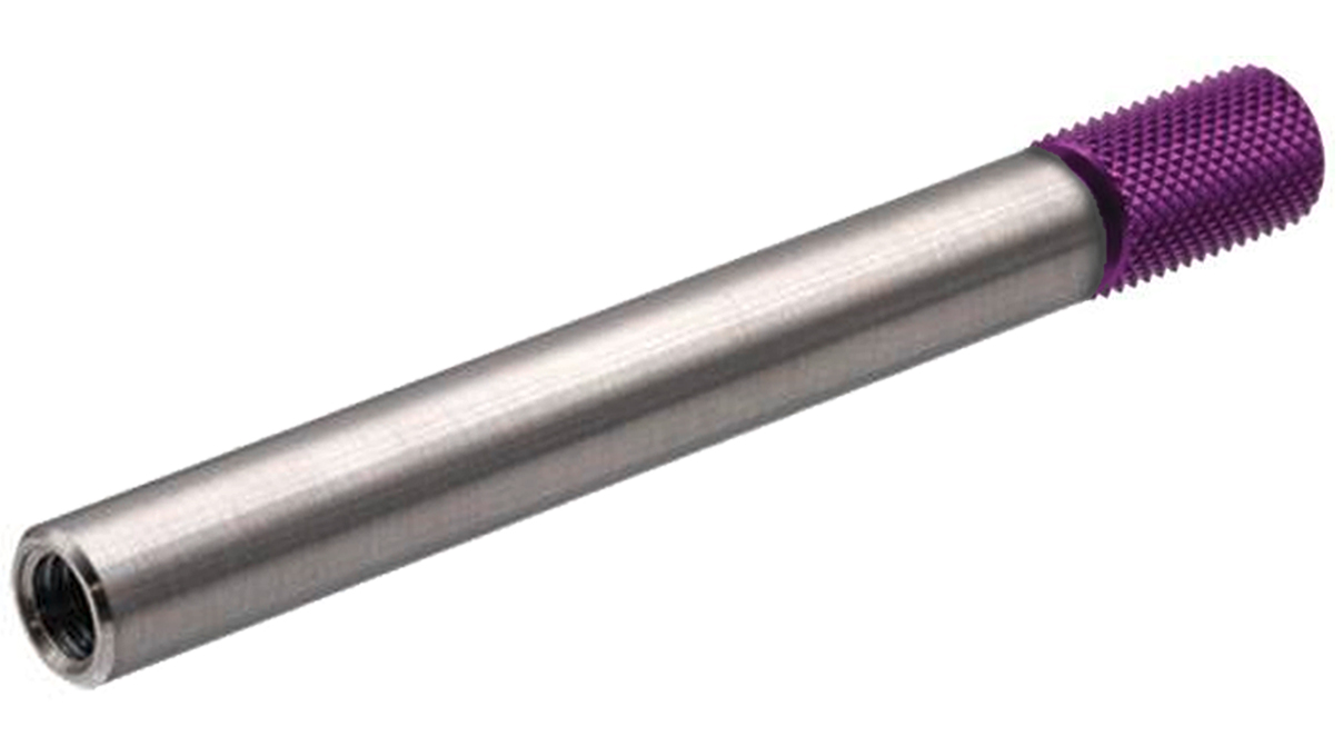 Horia AR AI 01-00 Violetter Montierter Griff mit Schaft, Feder und farbiger Kappe, zum Montieren einer AR
AI Spitze und eines Abhebers