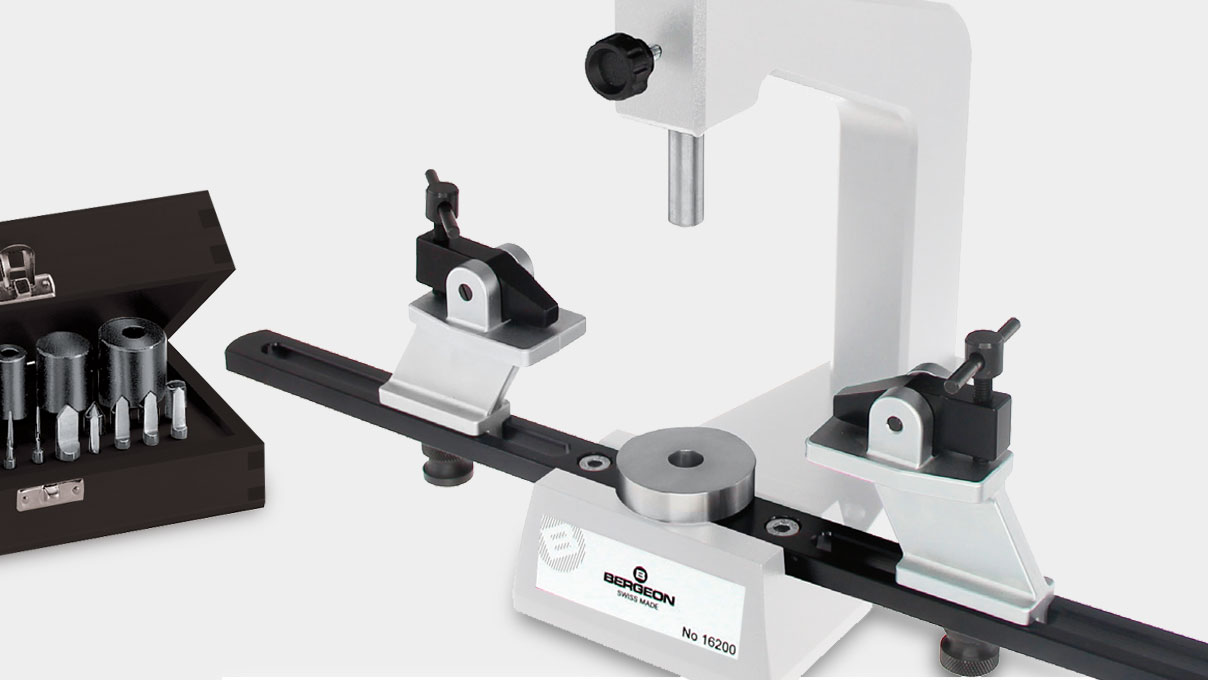 Bergeon Einpresssystem für Großuhren