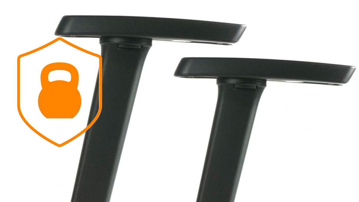 Bimos 2D-Armlehnen für Arbeitsstuhl Neon XXL