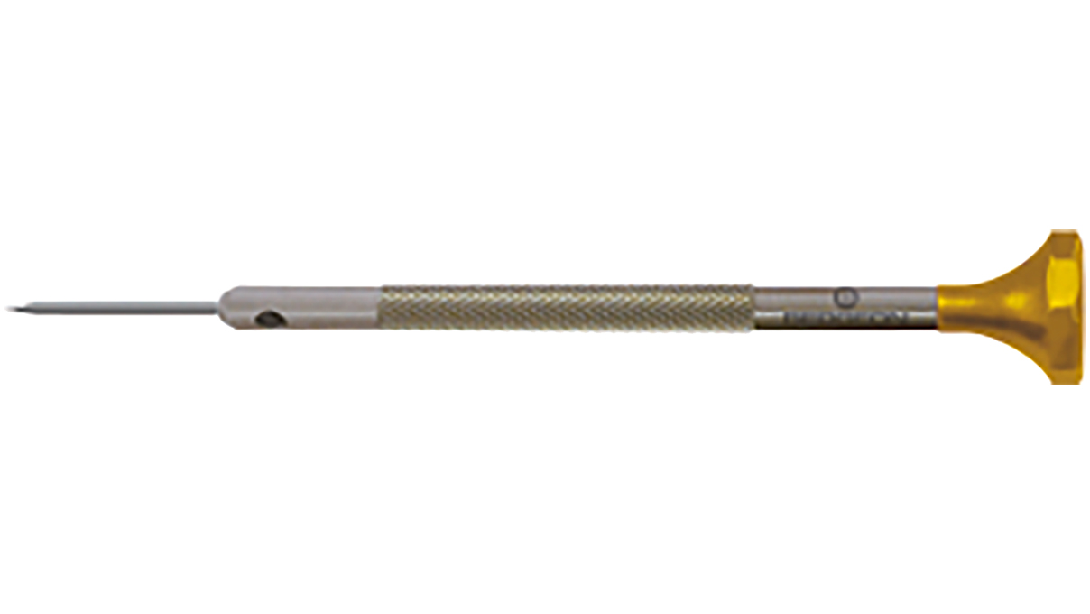 Bergeon 30081-070 Schraubendreher Edelstahl gelb 0,70 mm