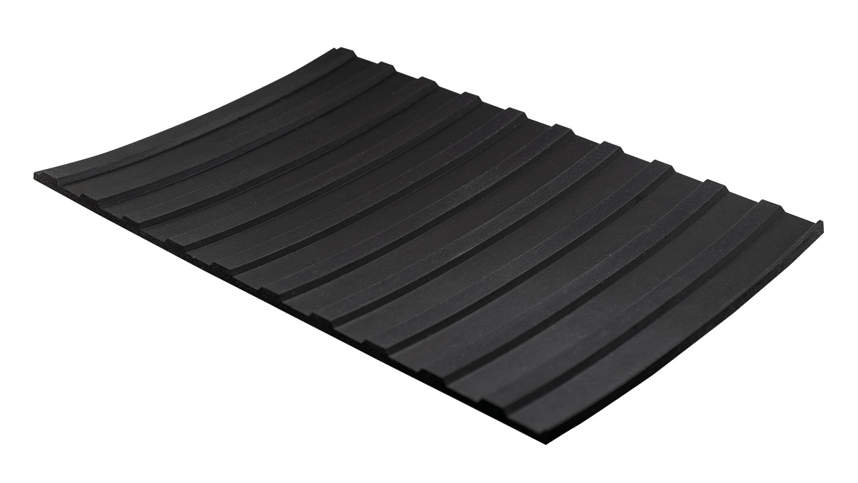 Werkzeugunterlage, gerillt, rutschfest, 100 x 150 x 3 mm