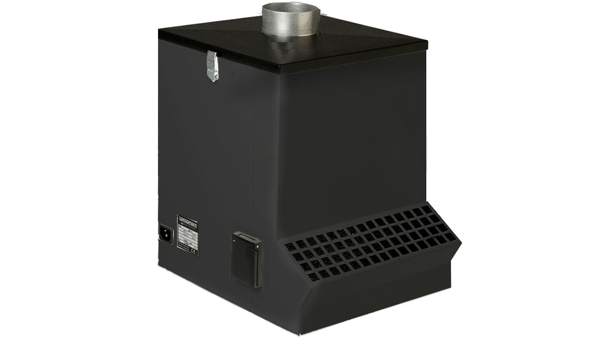 Wassermann Absauganlage SG-1/1, 170 W, Absaugung 500 m³/h, schwarz