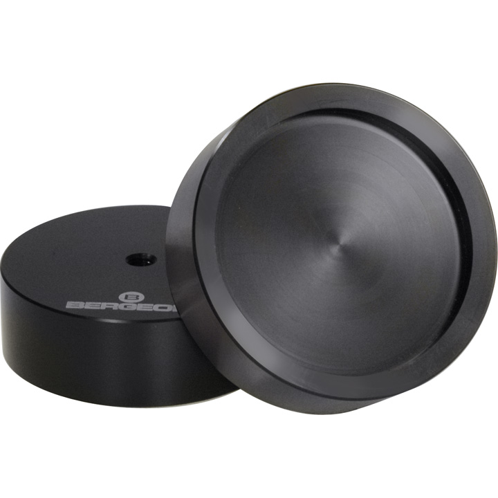 Bergeon 6527-40-CP POM-Druckstück, vertieft, M6-Gewinde, Dicke 14 mm, Ø 40 mm