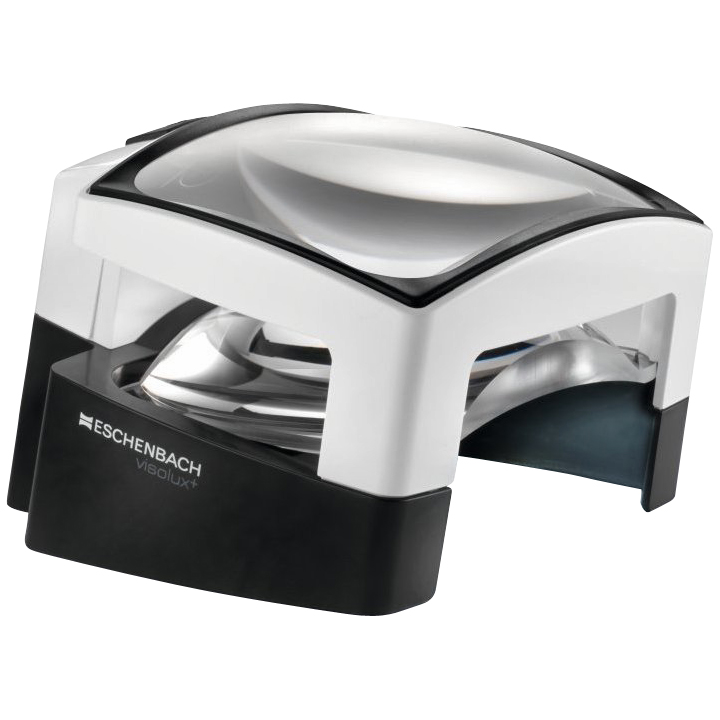 Eschenbach 1566 Visolux+ Lupe, 100 x 75 mm, Vergrößerung 3x