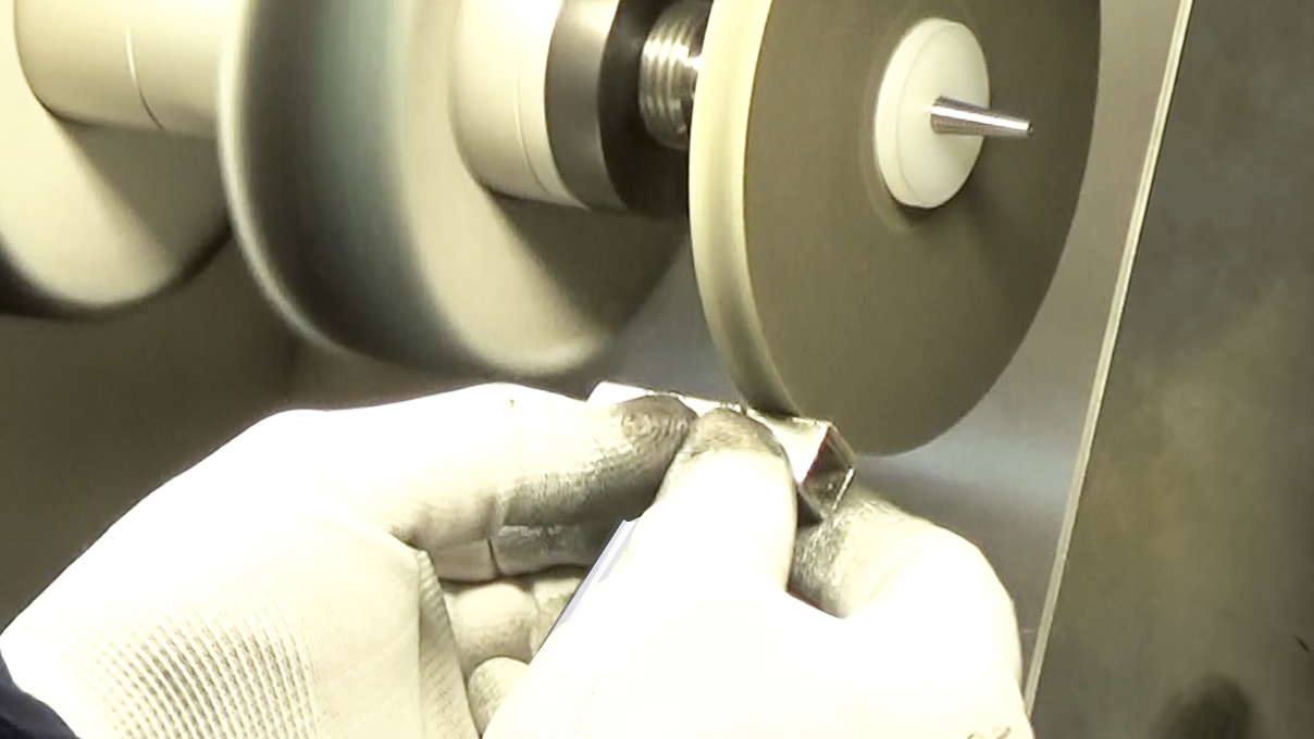 Diamant-Handabrichter für gummierte Schleifscheiben, 120 mm