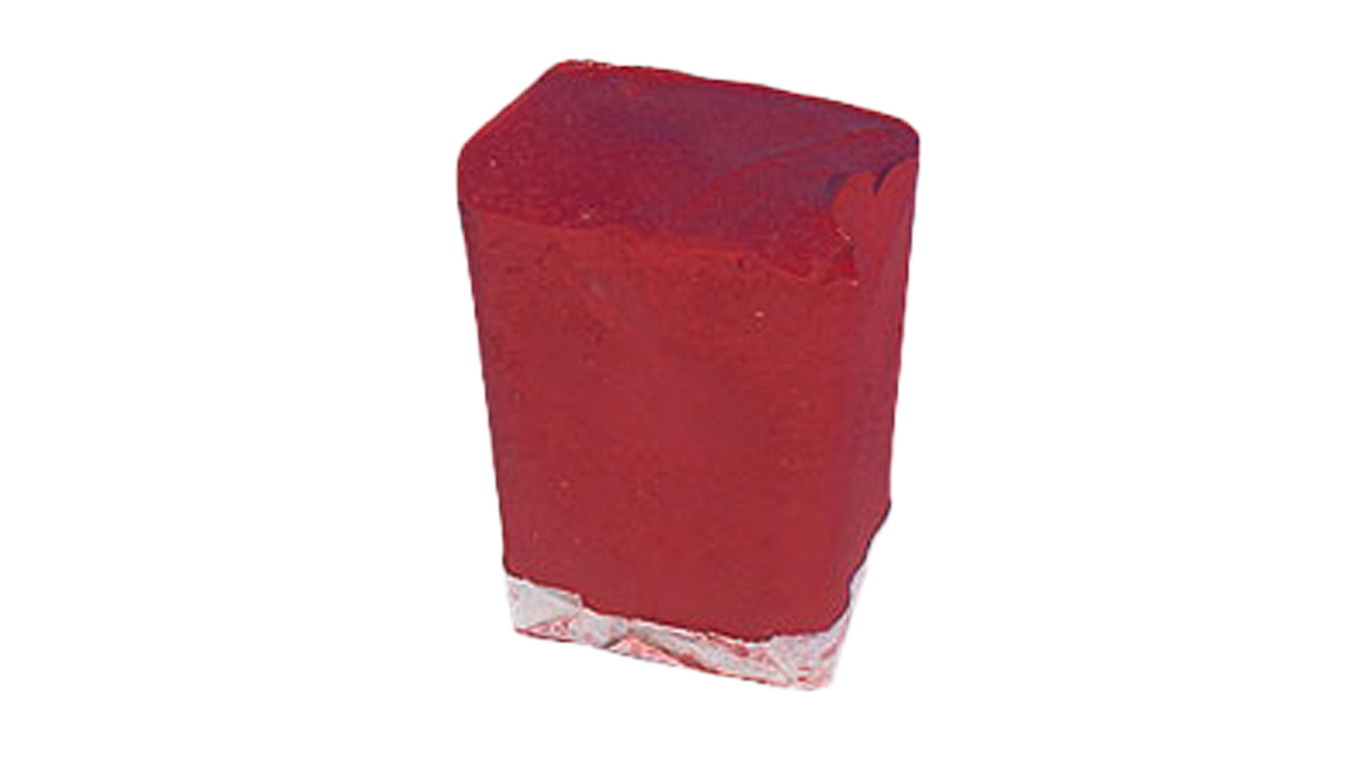 Menzerna Block 270 g Poliermittel für Silber und Gold, rot, B-Ware (mit leichten optischen Mängeln)