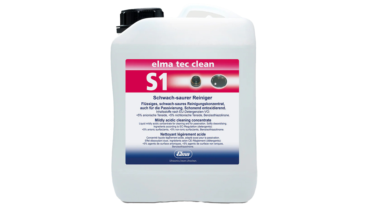Elma Tec Clean S1 Reinigungslösung, 2,5 l