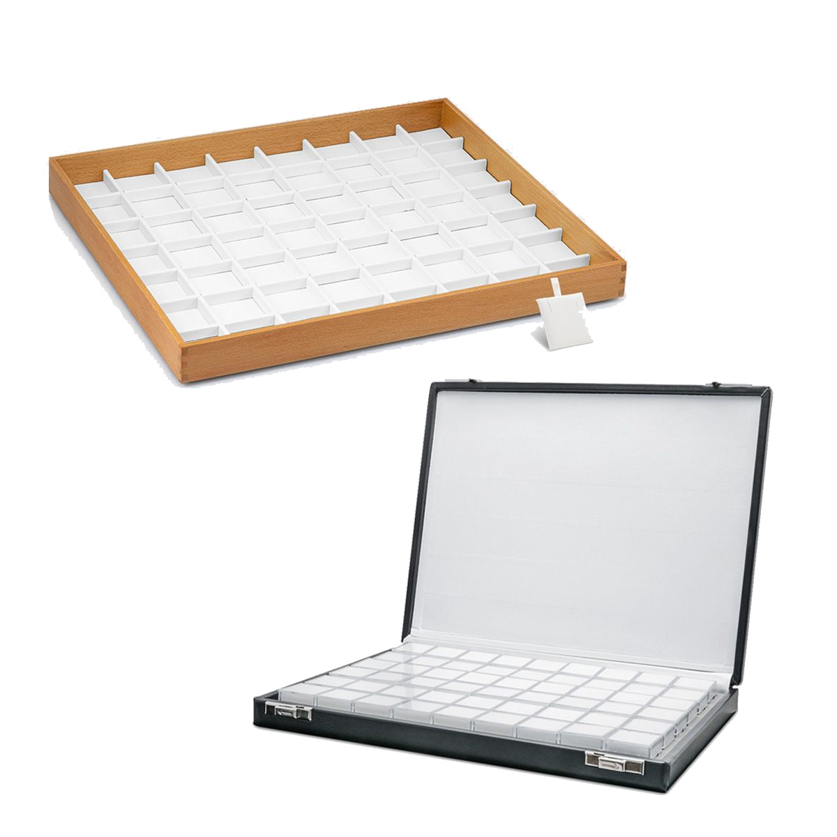 Vorlagetabletts & Edelstein Etuis