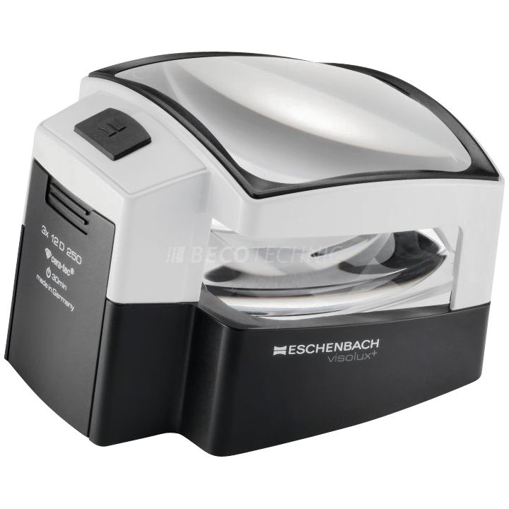 Eschenbach 1566 Visolux+ Lupe, 100 x 75 mm, Vergrößerung 3x