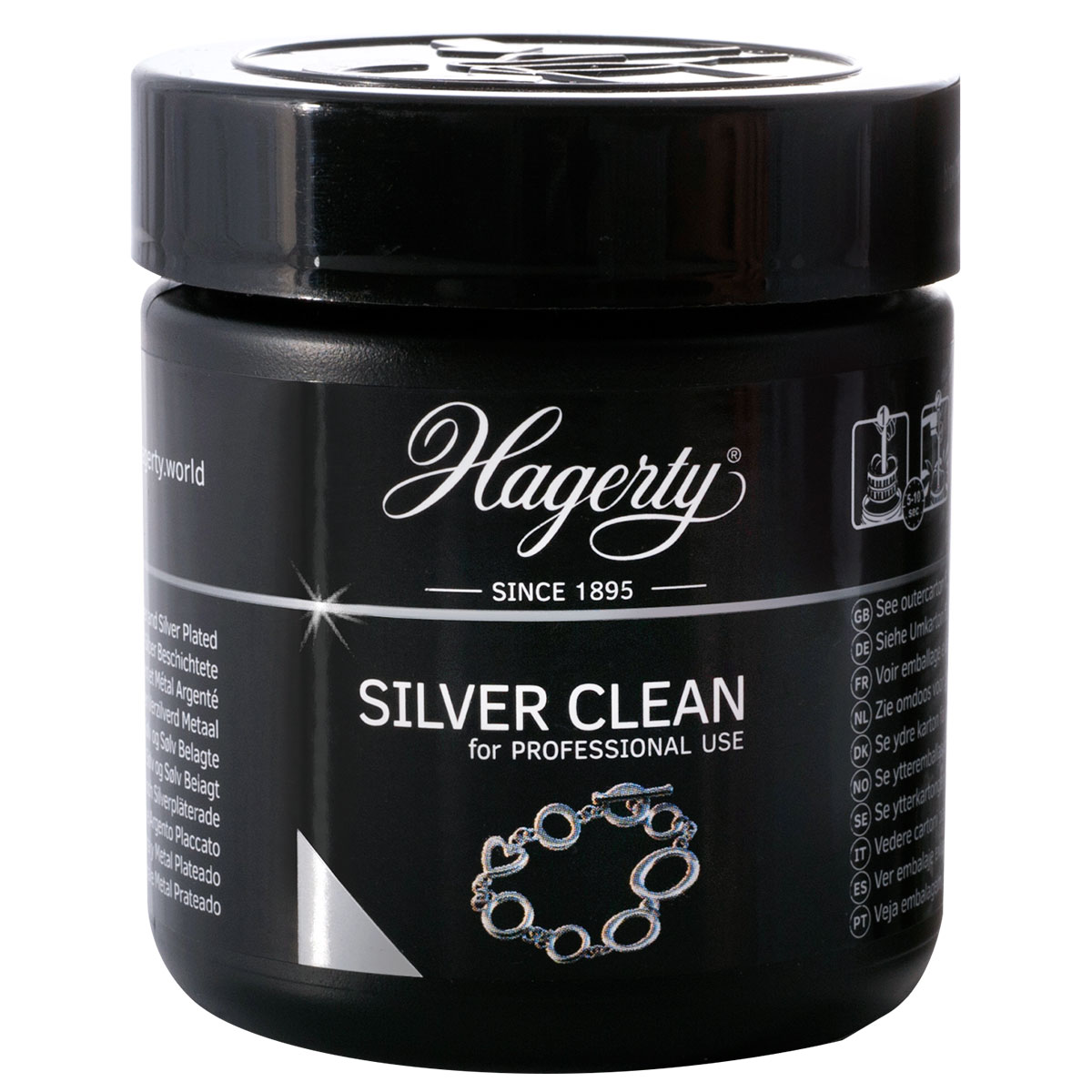 Hagerty Silver Clean Professional, Tauchbad für Silber, 170 ml